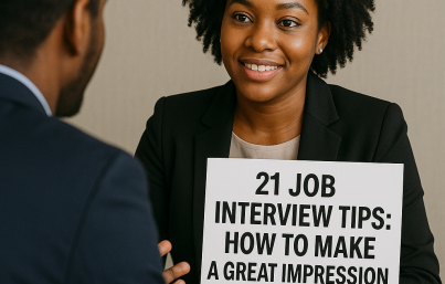 21 Job Interview Tips: How To Make a Great Impression