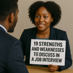 19 Strengths and Weaknesses To Discuss in a Job Interview